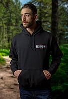 Sugihara Classic Logo Hoodie - Midnight Black Sugihara Classic Logo Hoodie - Midnight Black