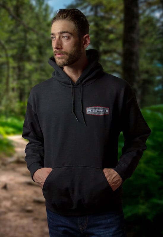 Sugihara Classic Logo Hoodie - Midnight Black Sugihara Classic Logo Hoodie - Midnight Black